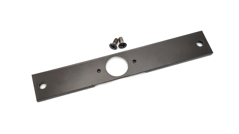 TUFF STRIKE Mortise Cut-Out Conversion Plate 8" x 1-1/4" | Mortise 86 Prep to Cylindrical 161 Prep | TUFF STRIKE | Oil Rubbed Bronze - Image 3